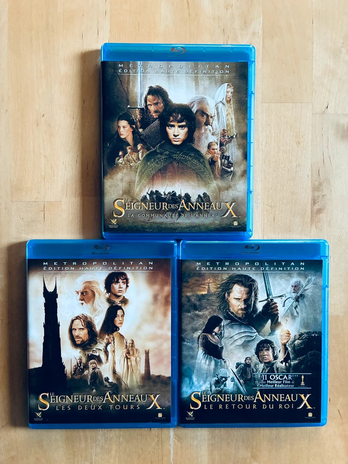 Coffret Blu-ray trilogia O Senhor dos Anéis de Peter Jackson. – photo 3